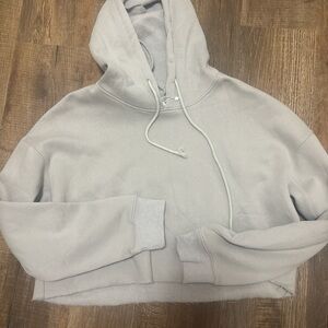 Amazon Women's Gray Hoodie Sweater